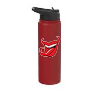 Devil Tongue Mouth Lips Tail Succubus Stainless Steel Insulated Water Bottle