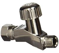 DeVilbiss HAV500 SPRAY GUN AIR AD, Brass, Globe Valve, 2 Ports, 1/4" NPS Inlet & Outlet, Swivel Top, Max. Inlet Pressure: 160 PSI