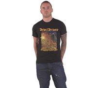 DevilDriver T Shirt Borrowed Band Logo Official Unisex Black L