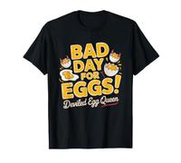 Deviled Egg Bad Day Retro Funny Holiday Food Humor T-Shirt