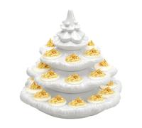 Deviled Egg Containers 26 Holes 4 Tier Resin Reusable Home Decor
