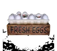 Deviled Egg Tray | Halloween LED Light up Deviled Eggs Centerpiece,Party Decor for Kitchen Home Porch Holiday Birthday Photography Office Night Bloggers Fireplace Entryway
