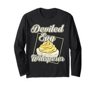 Deviled Egg Whisperer Funny Cooking Humor Potluck Easter BBQ Long Sleeve T-Shirt