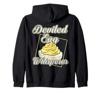 Deviled Egg Whisperer Funny Cooking Humor Potluck Easter BBQ Zip Hoodie
