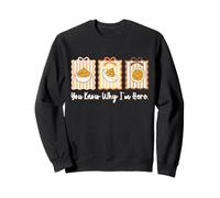 Deviled Egg You Know Why I’m Here Funny Foodie Gift Sweatshirt