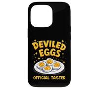 Deviled Eggs Official Taster Funny Thanksgiving Foodie Case for iPhone 13 Pro