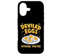 Deviled Eggs Official Taster Funny Thanksgiving Foodie Case for iPhone 17