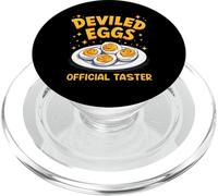 Deviled Eggs Official Taster Funny Thanksgiving Foodie PopSockets PopGrip for MagSafe