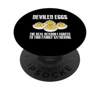 Deviled Eggs The Real Reason Thanksgiving PopSockets Adhesive PopGrip