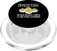 Deviled Eggs The Real Reason Thanksgiving PopSockets PopGrip for MagSafe