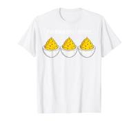 Deviled Eggs You Know Why Im Here Thanksgiving Men Women Kid Value Graphic T-Shirt, Men, White, XL