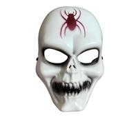 Devilish Orc Goblin Mask, Creepy Elf Skull Costume Prop, Skull Face Halloween Cosplay Scary Skeleton Masquerade for Halloween and Carnival Party