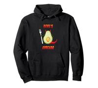 Devil's Avocado advocate spicy chili pepper lawyer guacamole Pullover Hoodie