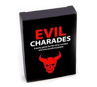 Devils Chip Challenge EVIL CHARADES - Savage Party Card Game for Adults | Fun Acting Out - Hilarious Adult Party Game for Nights Out, House Parties