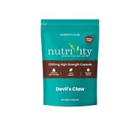 Devils Claw 2200mg Capsules | High Strength Anti Inflammatory Herbal Supplement | | Joint, Back & Muscle Support | Vegan | Halal | Gluten & Dairy Free| 4 Months Supply | UK Made GMP | Nutrivity