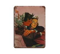 Devil's Due Incident Retro Poster Metal Tin Sign Chic Art Retro Iron Painting Bar People Cave Cafe Family Garage Poster Wall Decoration 12x16inch(30x40cm)