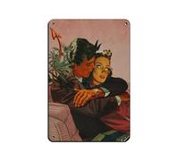 Devil's Due Incident Retro Poster Metal Tin Sign Chic Art Retro Iron Painting Bar People Cave Cafe Family Garage Poster Wall Decoration 8x12inch(20x30cm)