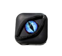 Devil's Eye Contact Lens Case, Portable Contact Lens Box Leak-Proof Case for Color, Compact Travel Organizer for Halloween, Cosplay and Storage Needs, No Lens