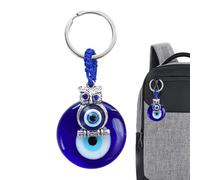 Devil's Eye Key Ring | Portable Keychains Blue Eyes Design | Durable Blue Eyes Keychain with Bright Color and Smooth for Car Key Pendant Key Chains