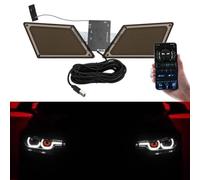 Devil's Eye Led Display For Car Headlight Modification DIY Animation Angle Eyes Pattern Turn Signal Lamp 12V