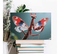 Devil's Flower Mantis Wall Decor For Living Room Large Canvas Wall Art For Bedroom Modern Office Pictures Wall Artwork Landscape Paintings Canvas Art Prints Home Decorations 12x08inch(30x20cm)