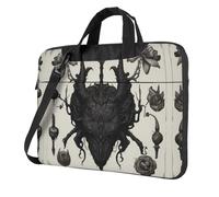 Devil's Flower Printed Laptop Bag Laptop Tote Bag Suitable For Travel And Office Use 13 inch