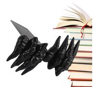 Devil's Hand Bookmark - Hand Resin Bookmark of the Devil | Spooky Demon Halloween Perfect for Horror fans, gifts and book lovers