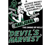 Devil's Harvest Marijuana Large Art Print Poster Wall Decor 18x24 inch