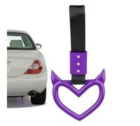 Devil's Heart Handle Ring, Rear Bumper Warning Ring | Diable -Designer Designer Drift For Automotive Interior | Manage Straps Here
