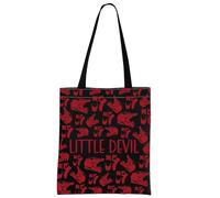 Devils Night Merch Tote Bag Dark Romance Lover Gift Little Monster Little One Little Devil Little Trouble for Bookish (Dev Tote)