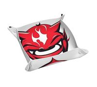 Devil's Smile Printed Medium Storage Tray - A Helpful Tool for organizing Jewelry, Keys, Stationery, and Other Small Items.