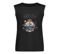 Devin Townsend Project Transcendence Mens T-Shirt Unisex Sleeveless Tops Black Vest Tank Tee L