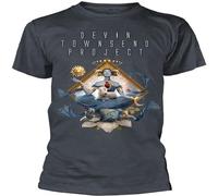Devin Townsend Project Transcendence Unisex T-Shirt Printed Tee Black Mens Top Shirt XXL