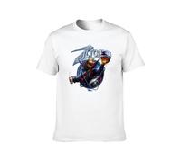 Devin Townsend Project Z2 Heavy Metal Epicloud Ziltoid Unisex T-Shirt Printed Tee White Mens Top Shirt XXL