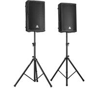 Devine Axeo 15A Large Speaker System with Stands for Parties