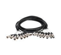 Devine MUL002/5 8-Way Male to Female XLR Snake Cable, 5m
