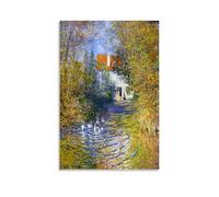 Devinee Claude Monet（The Geese On ScrollRoom Walls ） Wall Art Posters Artworks Canvas Room Aesthetic Wall Art Prints Home Modern Decor 16x24inch(40x60cm)