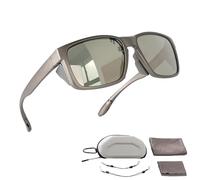 Devinuman Fishing Glasses, FishingGlasses See Through Water, Unisex Non-Slip Detachable Wings for Men& Women (Green)