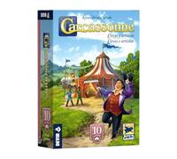 Devir Carcassonne Circus and Artists Expansion - Strategic Board Game with Pendants, Pyramids and Masters of Ceremonies for Families and Fans of the Classic (BGCARCAPS)