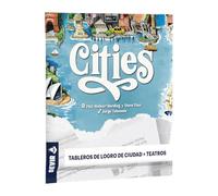 Devir - Cities Expansion Board Game for City Building and Urbanism, Family Strategy 2-4 Players, Resource Management and Workers' Placement