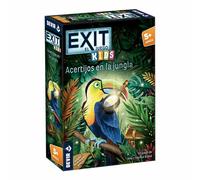 Devir Exit Kids Jungle Riddles Board Game Spanish Version