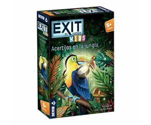 Devir Exit Kids Jungle Riddles Board Game Spanish Version