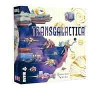 DEVIR | Thames & Kosmos Transgalactica Board Game | Space Strategy for Adults & Teens | Worker Placement & Engine Building | 2-5 Players | Ages 14+ | Sci-Fi Theme | Family Game Night