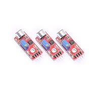 DEVMO 3PCS Mic Microphone Sensor High Sensitivity Sound Detection Module Compatible with A-rduino PIC AVR