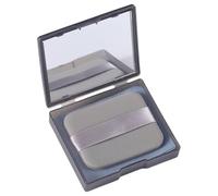 DEVNWIGMO 200 Pieces Oil Absorbing Sheet Oil Control Face Blotting Paper Mirror Case Portable Flax Fiber Makeup Friendly Handy Suitable for Student Men Women Be, Black