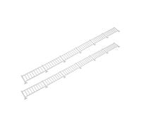 DEVNWIGMO 2Pcs Fence Models Handrail Miniature Railing Railway Fencing for DIY Crafts Architectural Layouts Model Building Projects, 1 24 Scale