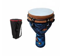 DEVNWIGMO Acoustic Hand Drum with Artistic Pattern Easy to Carry Deep Bass Drumhead Mechanical Tuning Lightweight Customizable Sound Suitable for School Outdoor Stage Classes, Peacock Sheep
