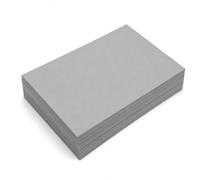 DEVNWIGMO Children Drawing Paper Card Craft Paper Sheets for Collage Cutting Painting Gluing Smooth Sturdy Texture Suitable for Kindergarten DIY School Decorations, Gray, A4 (21×29.7CM)