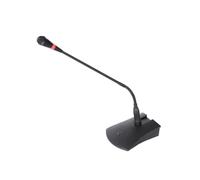 DEVNWIGMO Conference Wired Desktop Cardioid Condenser Audio Pickup with Adjustable Gooseneck Flexible Rod Metal Base Built In Indicator Light Suitable For Academic Lectures Seminars Broadcasts