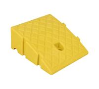 DEVNWIGMO Curb Ramp Driveway Ramp Threshold Ramp Ramp Pad with High Visibility Surface Non Slip Material Quick Setup Suitable for Cars Trailers Trucks F, 11 cm